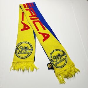 Authentic Club America 2006 90 Años Years Scarf Double Sided Bufanda Vtg SKRFA